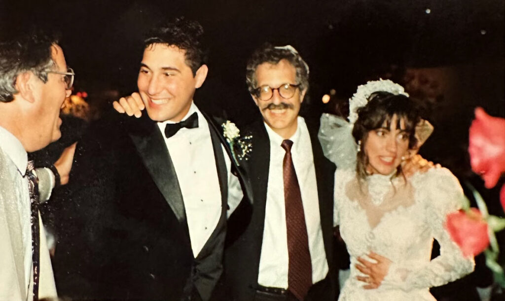 Scott Weber and Irene Lubawy's Wedding in 1992